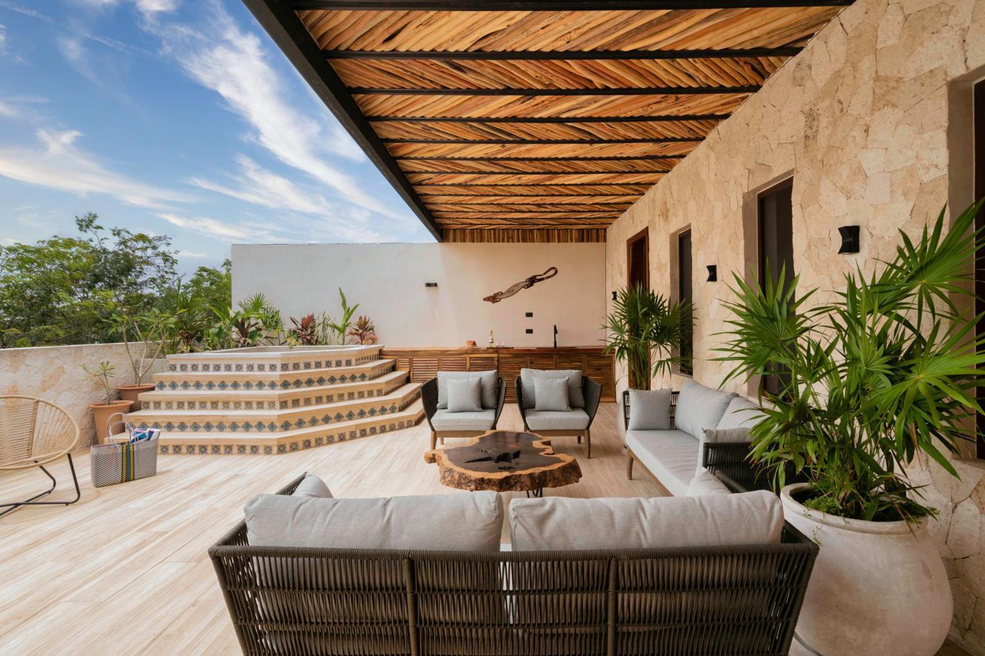 El Rey Loro - Lux 4 Bed Villa @Bluedeertulum Eksteriør billede