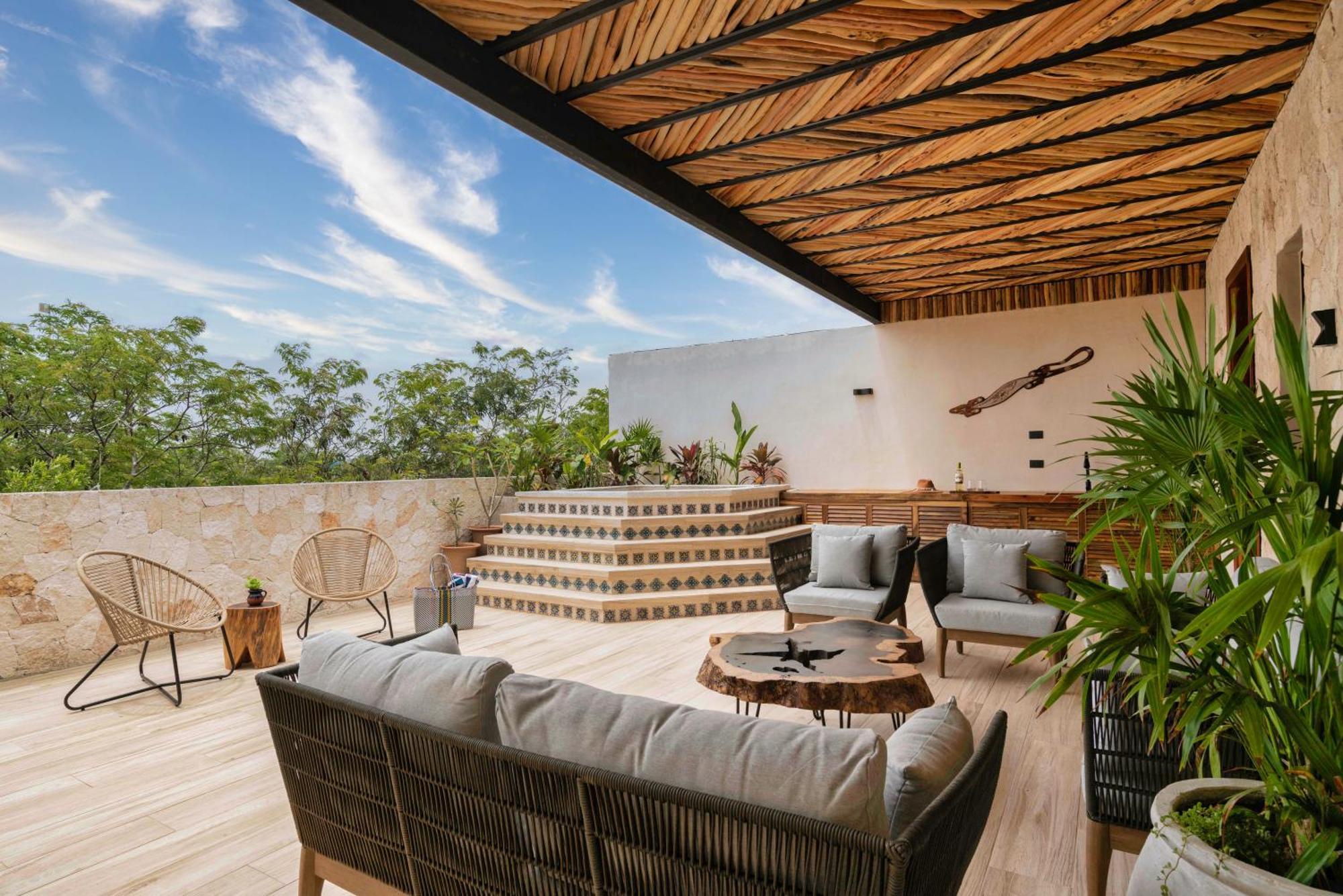 El Rey Loro - Lux 4 Bed Villa @Bluedeertulum Eksteriør billede