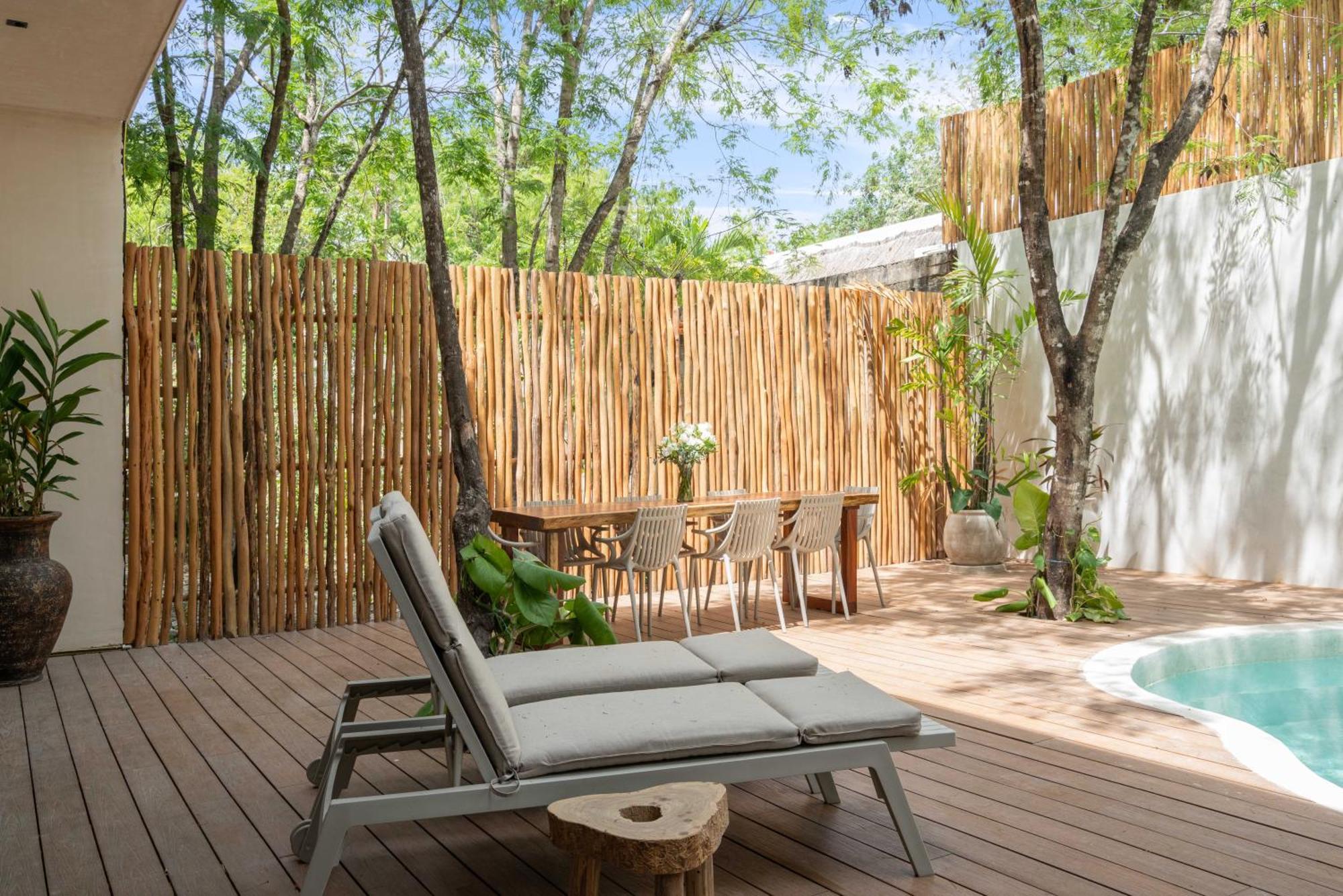 El Rey Loro - Lux 4 Bed Villa @Bluedeertulum Eksteriør billede