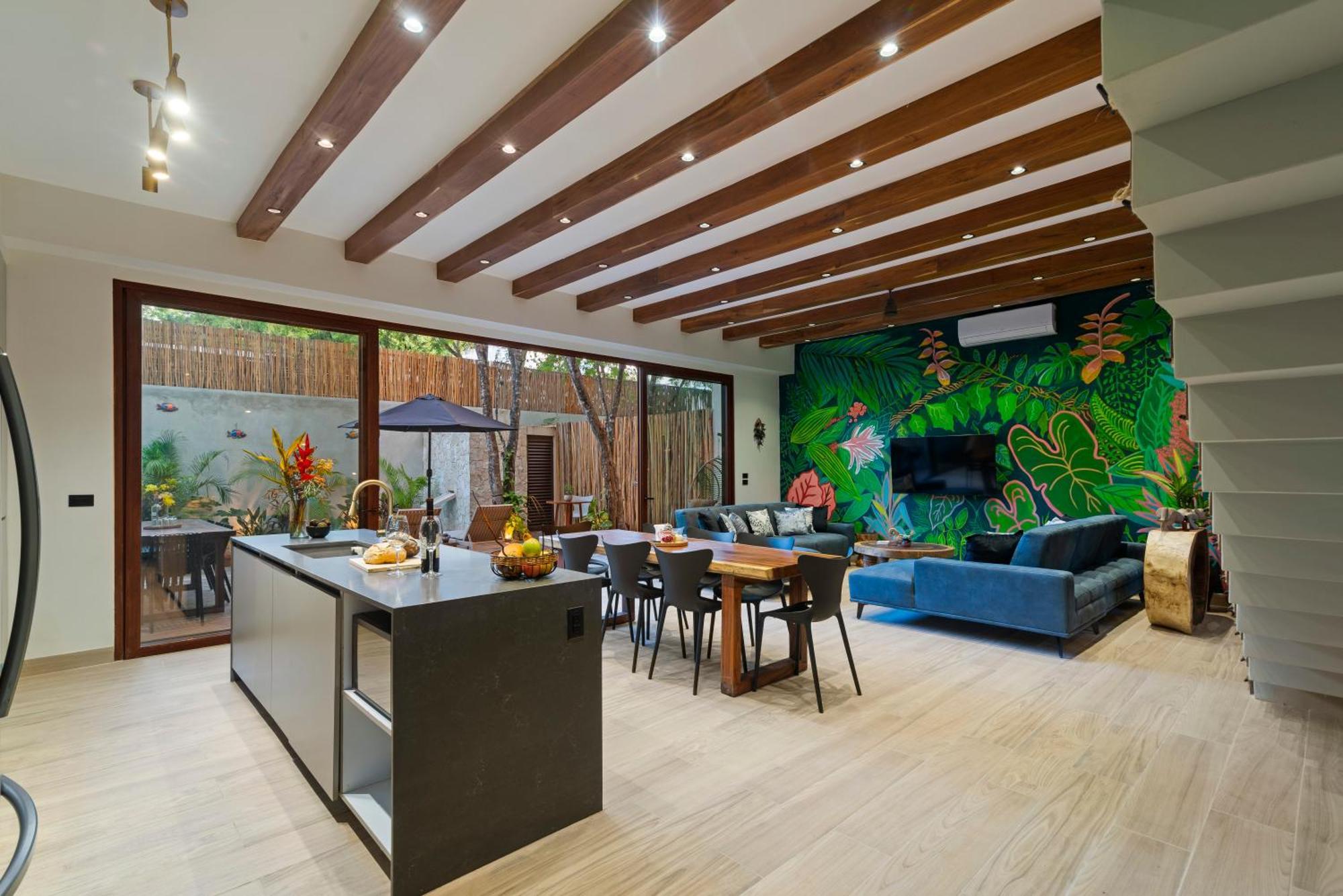 El Rey Loro - Lux 4 Bed Villa @Bluedeertulum Eksteriør billede